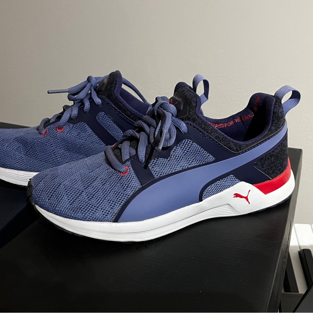 Puma Blue Athletic Sneakers NWOT